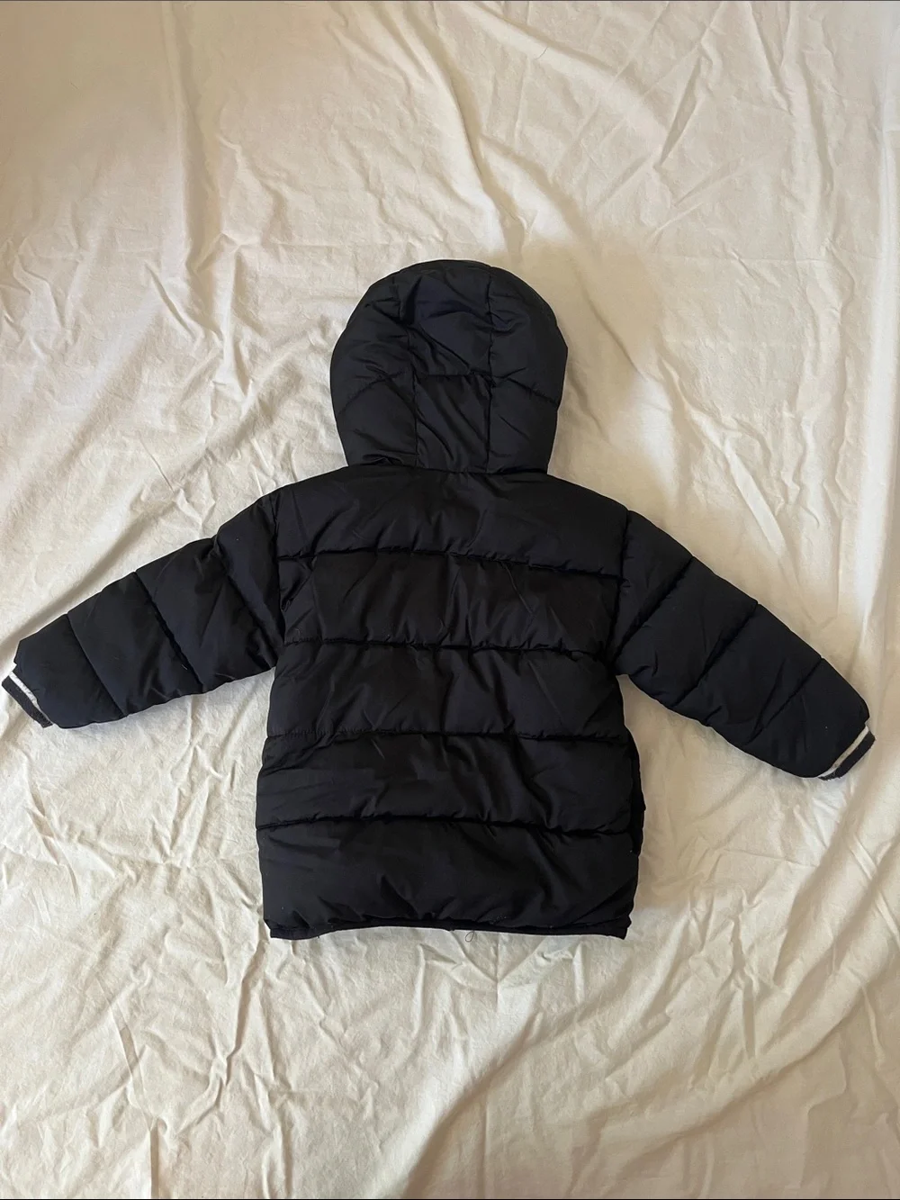 GAP Black Hooded Puffer Coat for Kids